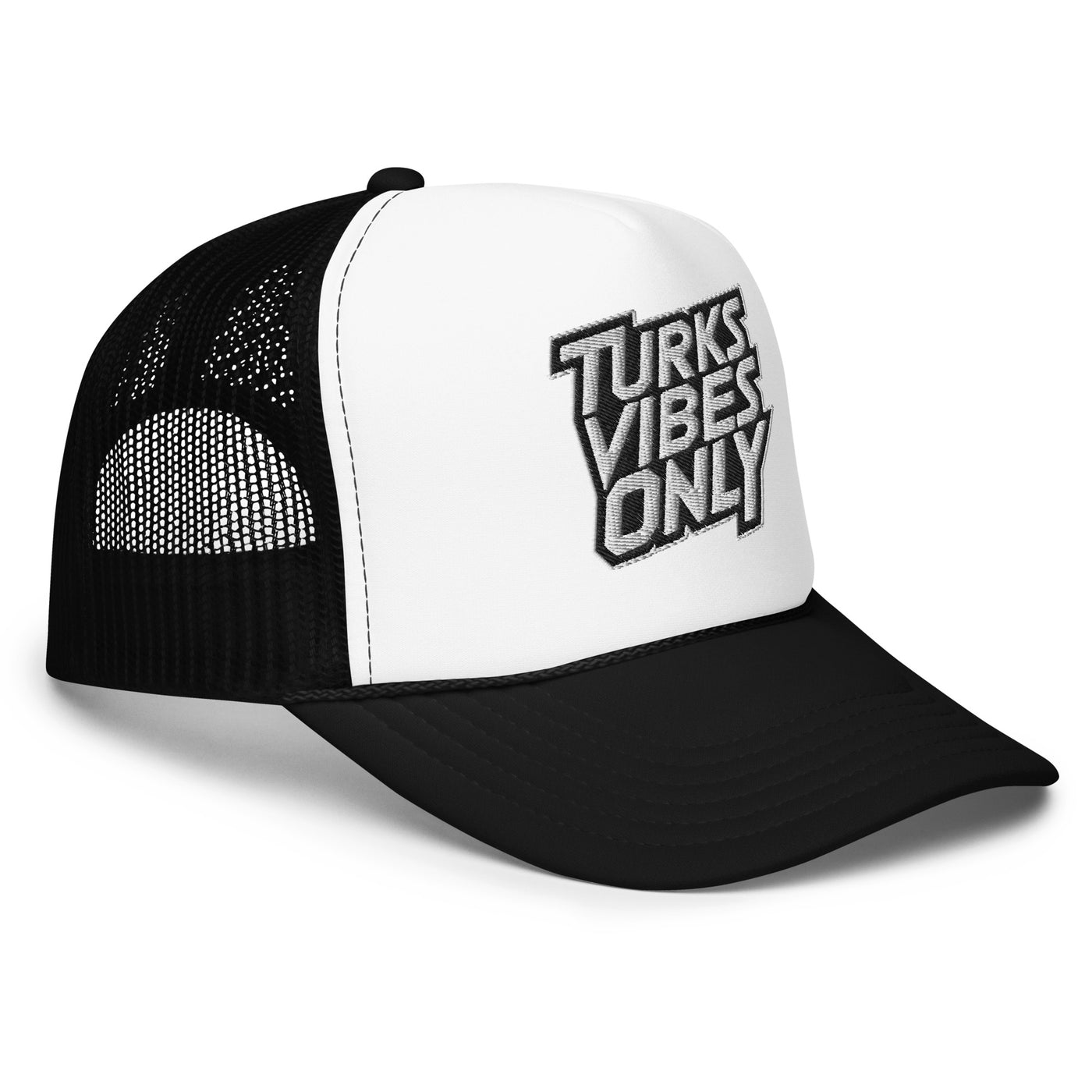 Turks Vibes Only Foam Trucker Hat