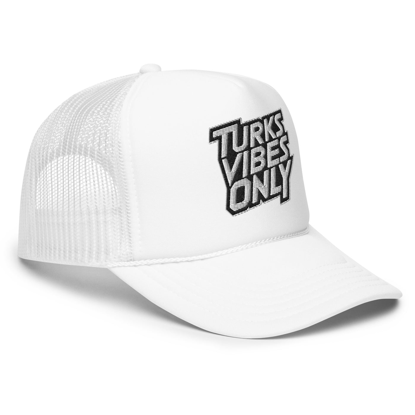 Turks Vibes Only Foam Trucker Hat