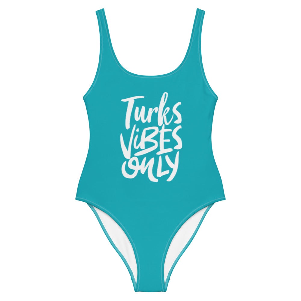 Turks Vibes Only One-Piece Swimsuit