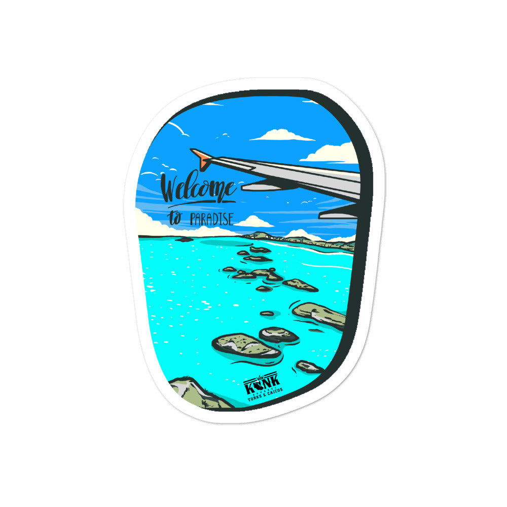 Welcome to Paradise stickers