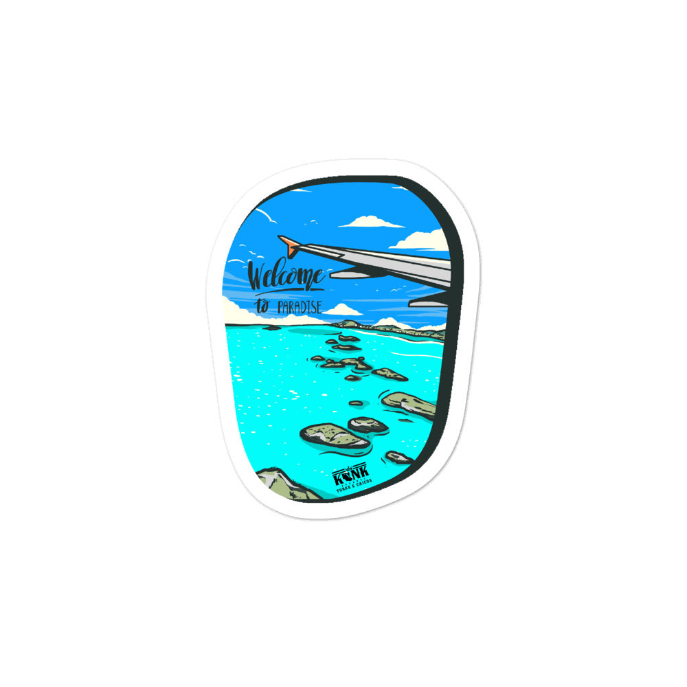 Welcome to Paradise stickers