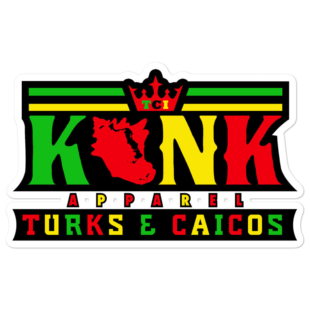 Konk Apparel Stickers (Irie)
