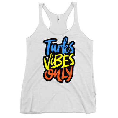 Turks Vibes Only Women's Racerback Tank