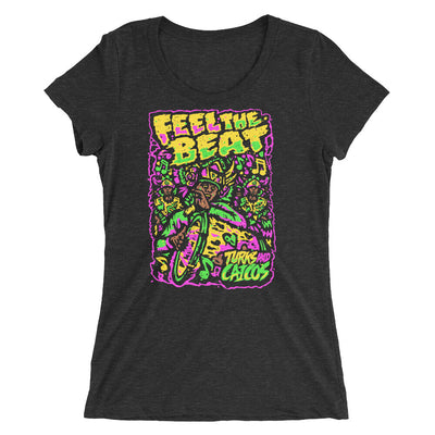Feel the Beat Ladies' short sleeve t-shirt